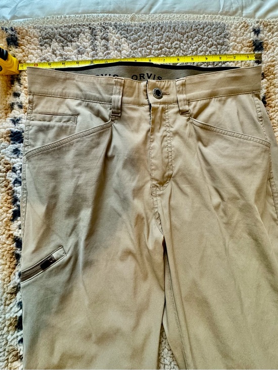 Orvis Other - Orvis Tan Men's Chinos with Zip Pocket 32x32